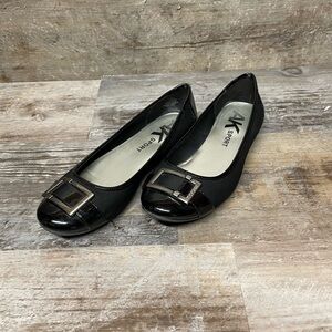 Anne Klein Sport Black slip ons sz 7.5